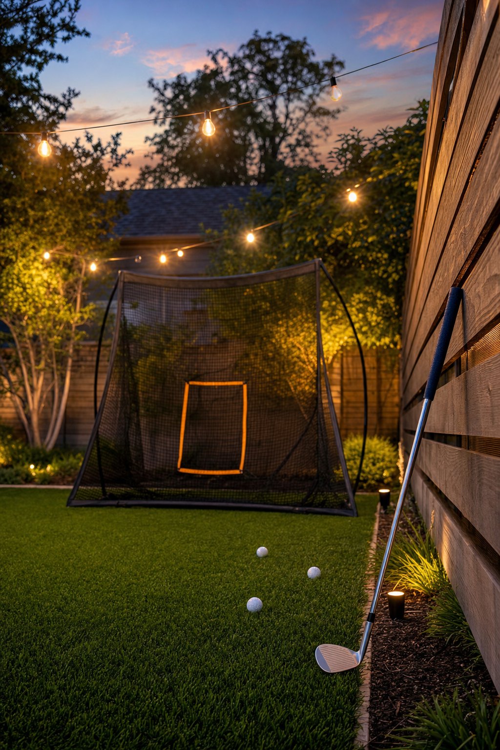 The Chipping Corner backyard golf idea